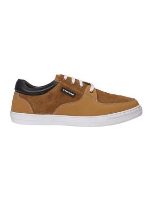 tan suede lace up sneakers - 15776679 - Standard Image - 2
