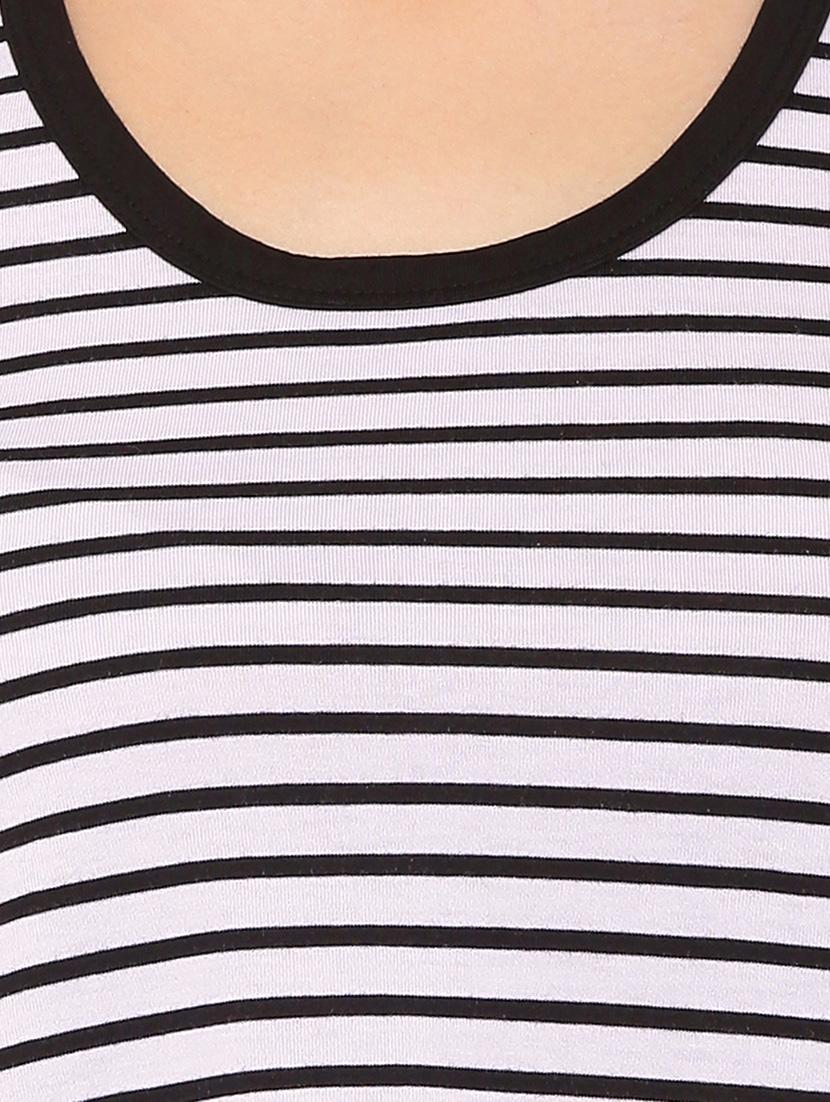 striped racer back tee - 15776784 - Zoom Image - 4