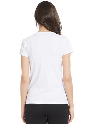 quirky print round neck tee - 15776786 - Standard Image - 3