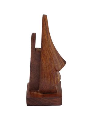 desi karigar unique hand carved rosewood nose-shaped eyeglass spectacle holder (set of 3) - 15776919 - Standard Image - 4
