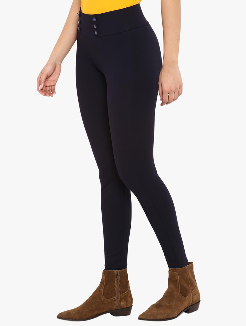 button detail waist jeggings - 15778495 - Zoom Image - 2