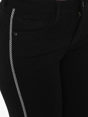 side taping knee slash jeans - 15778545 - Standard Image - 5