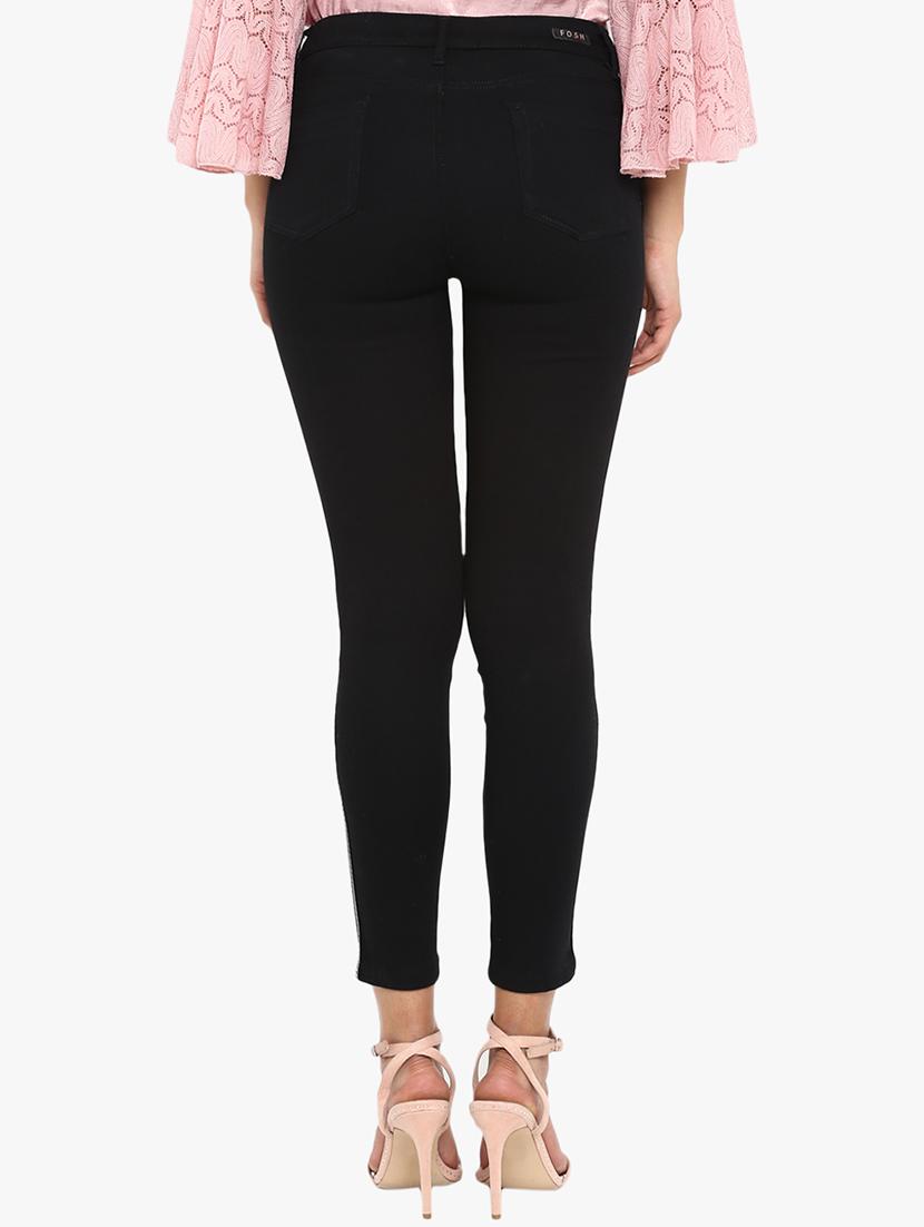 side taping knee slash jeans - 15778545 - Zoom Image - 3