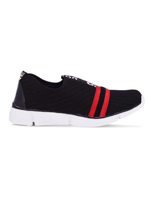 black mesh slip on sport shoes - 15778792 - Standard Image - 2