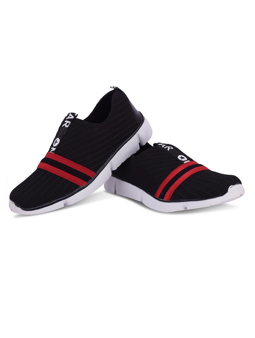 black mesh slip on sport shoes - 15778792 - Zoom Image - 5