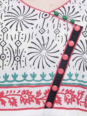 a-line printed kurta - 15778845 - Standard Image - 4