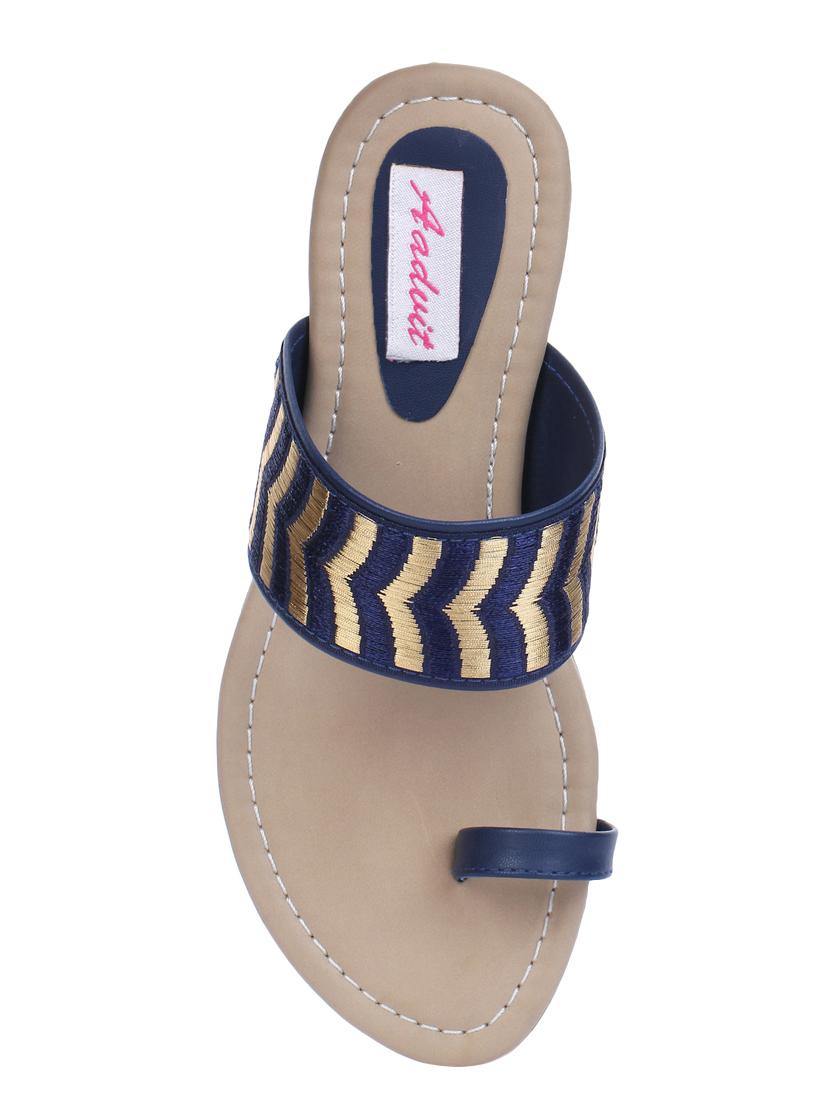 blue one toe sandals - 15779210 - Zoom Image - 4