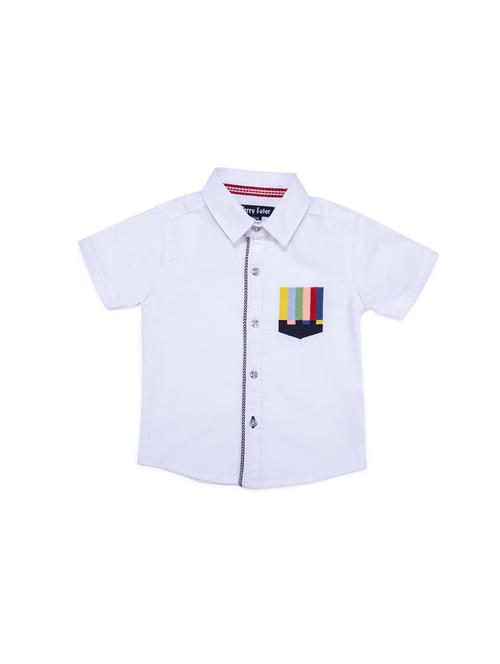 white cotton shirt - 15780514 - Standard Image - 1