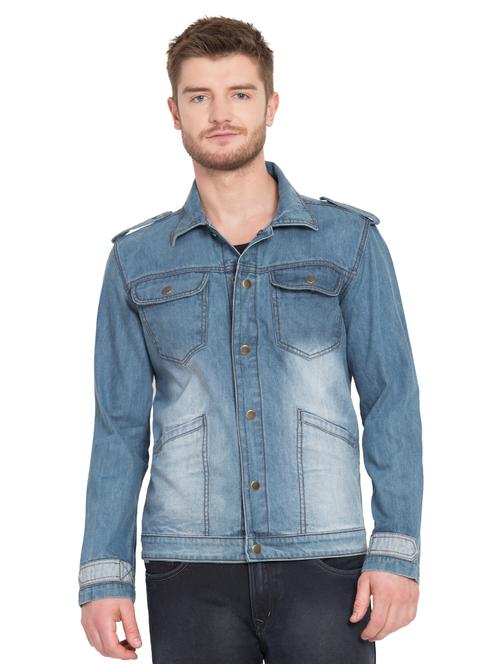 blue denim jacket - 15782748 - Very Small Image - 1
