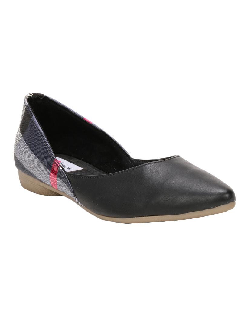 black slip on ballerinas - 15783096 - Zoom Image - 1