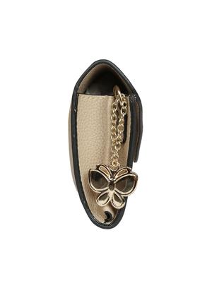 beige leatherette (pu) regular sling bag - 15784011 - Standard Image - 4