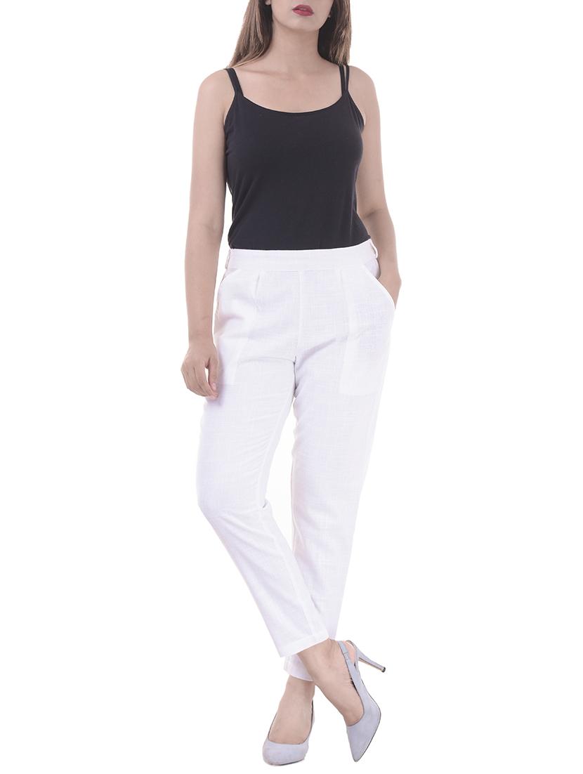 pleated front slim fit trouser - 15784926 - Zoom Image - 4