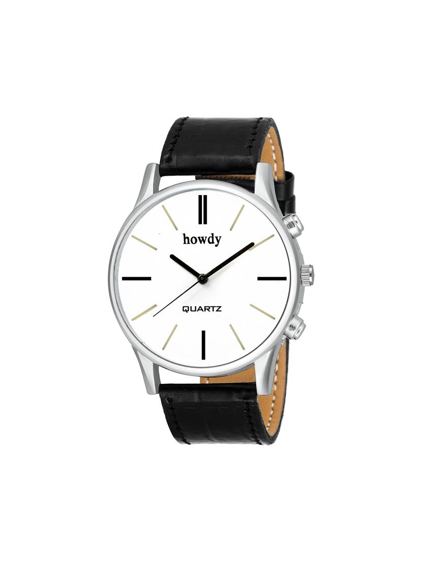 leather strap analog watch (howdy-ss712) - 15785987 - Zoom Image - 1