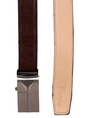brown leatherette belt - 15786319 - Standard Image - 2