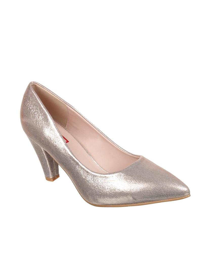 gold slip on pumps - 15786711 - Zoom Image - 1