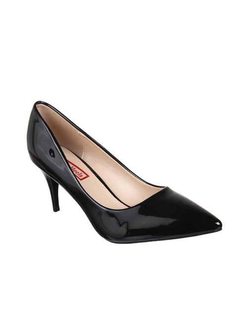 black slip on pumps - 15786730 - Standard Image - 1