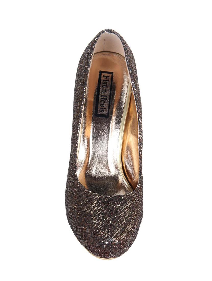 bronze slip on pumps - 15786737 - Zoom Image - 4