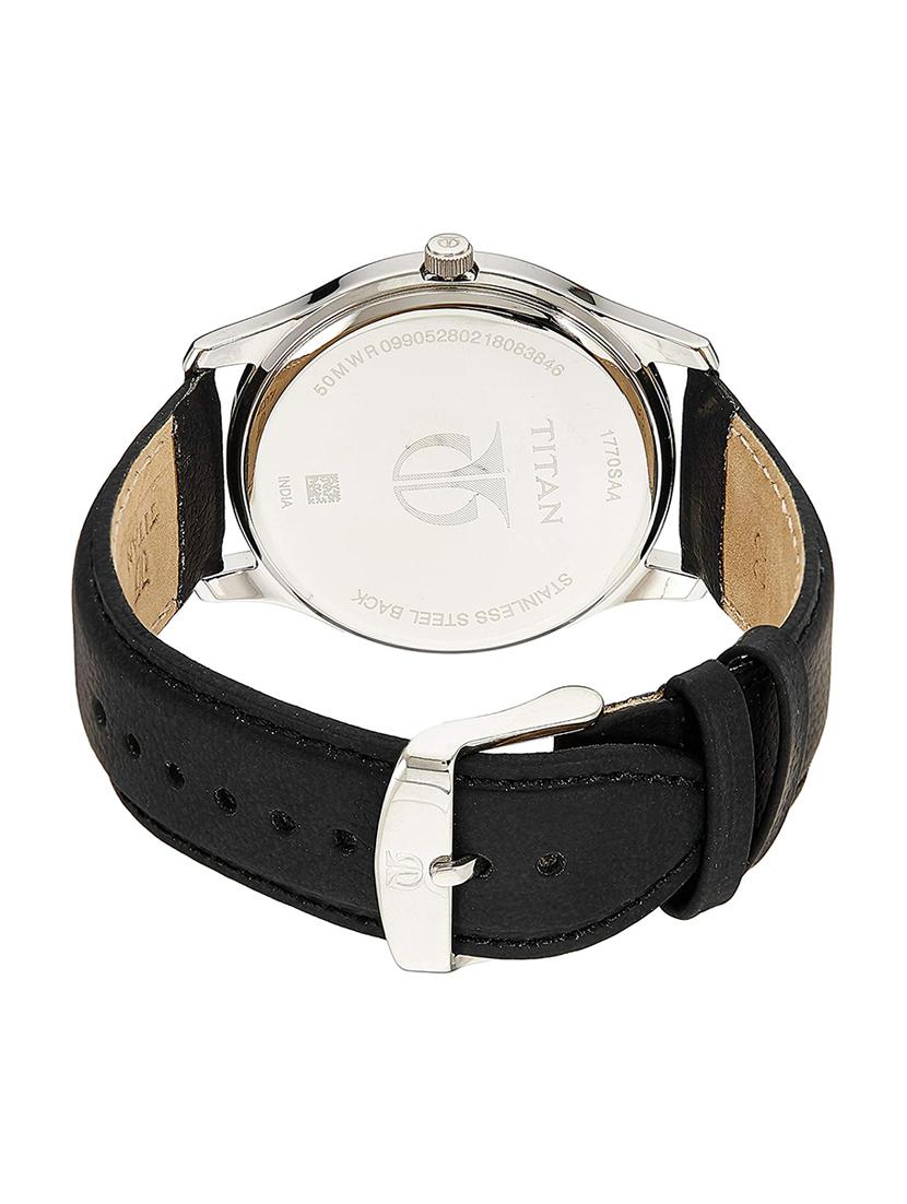 titan neo analog silver dial men's watch-1770sl01 - 15786881 - Zoom Image - 3