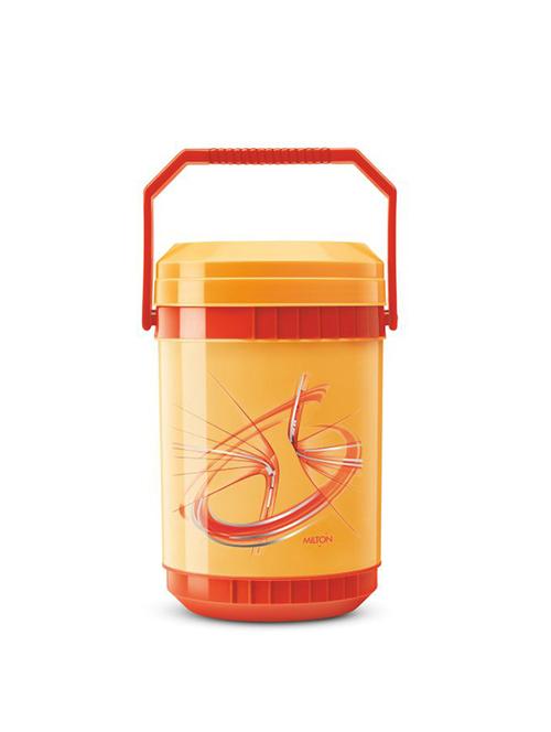 milton new design insulated lunch box with 4 leak lock containerss, 200 ml each, orange - 15790949 - Very Small Image - 1