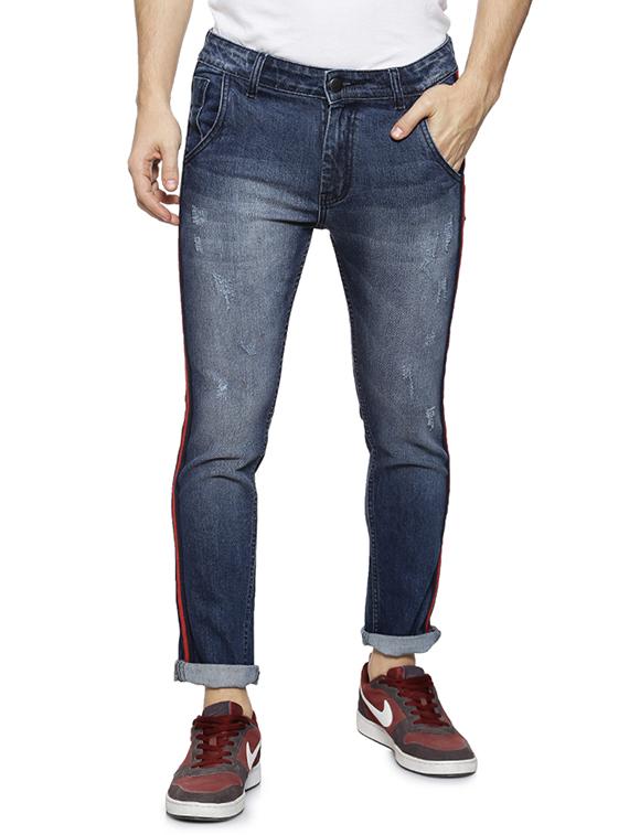 blue denim ripped jeans - 15791030 - Zoom Image - 1