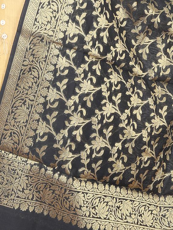 banarasi chanderi dupatta - 15791251 - Zoom Image - 2