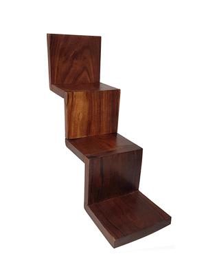 rosewood fancy modern zigzag wall hanging - 15791840 - Standard Image - 3