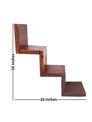 rosewood fancy modern zigzag wall hanging - 15791840 - Standard Image - 6