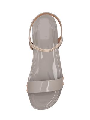 grey back strap wedges - 15792929 - Standard Image - 3