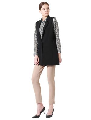 ink black casual blazer - 15794049 - Standard Image - 3