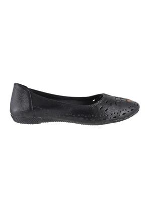 black slip on ballerinas - 15794161 - Standard Image - 2