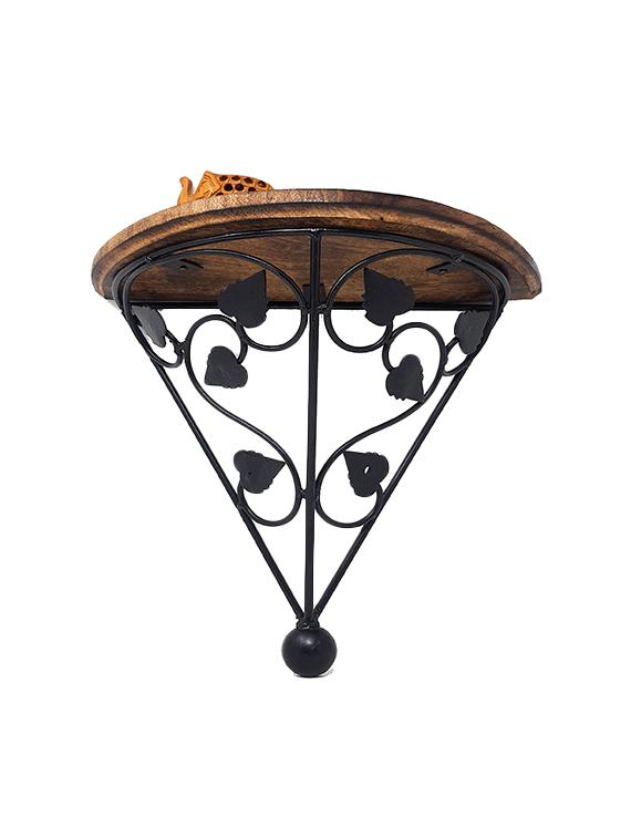 wooden & iron fancy design wall bracket set of 2 - 15795490 - Zoom Image - 7