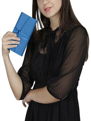 blue leatherette (pu wallet - 15795501 - Standard Image - 4