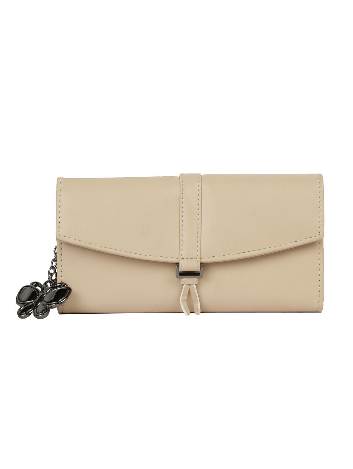 beige leatherette (pu wallet - 15795502 - Zoom Image - 1