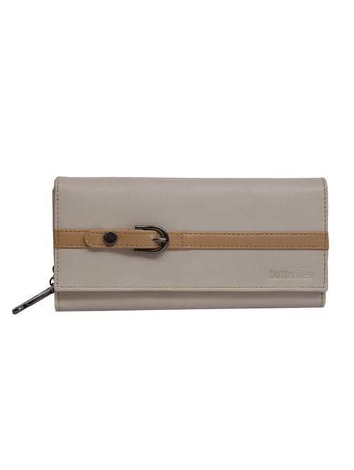 off white leatherette (pu wallet - 15795509 - Standard Image - 1