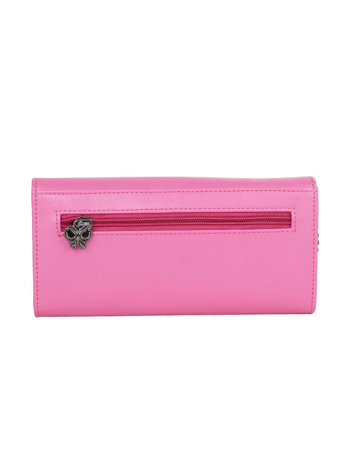 pink leatherette (pu wallet - 15795518 - Zoom Image - 2