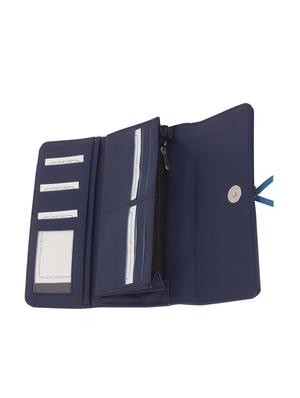 blue leatherette (pu wallet - 15795545 - Standard Image - 3