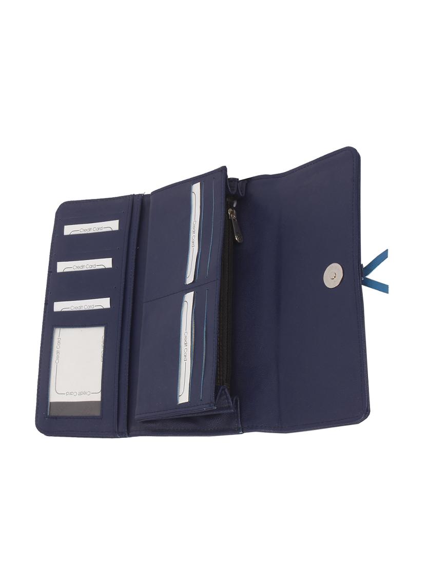 blue leatherette (pu wallet - 15795545 - Zoom Image - 3
