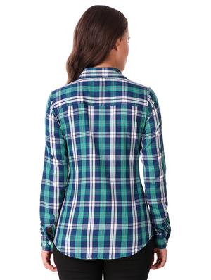 plaid roll tab sleeved shirt - 15795728 - Standard Image - 3