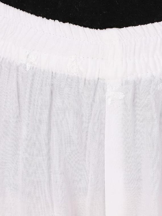 chikankari detail flared palazzo - 15795969 - Zoom Image - 5