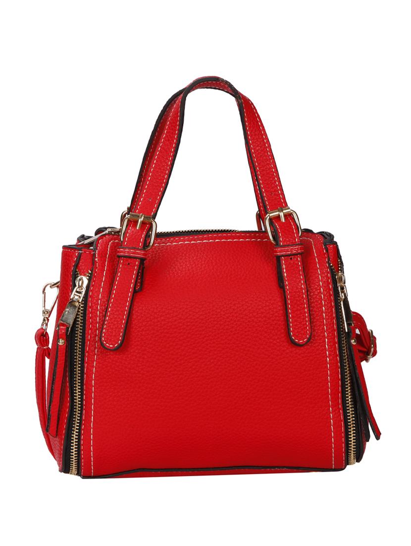 red leatherette (pu) regular sling bag - 15796459 - Zoom Image - 1