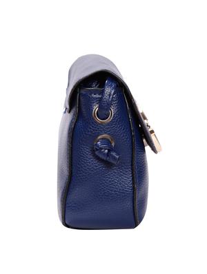 blue leatherette (pu) regular sling bag - 15796464 - Standard Image - 4