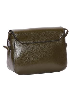 green leatherette (pu) regular sling bag - 15796466 - Standard Image - 2