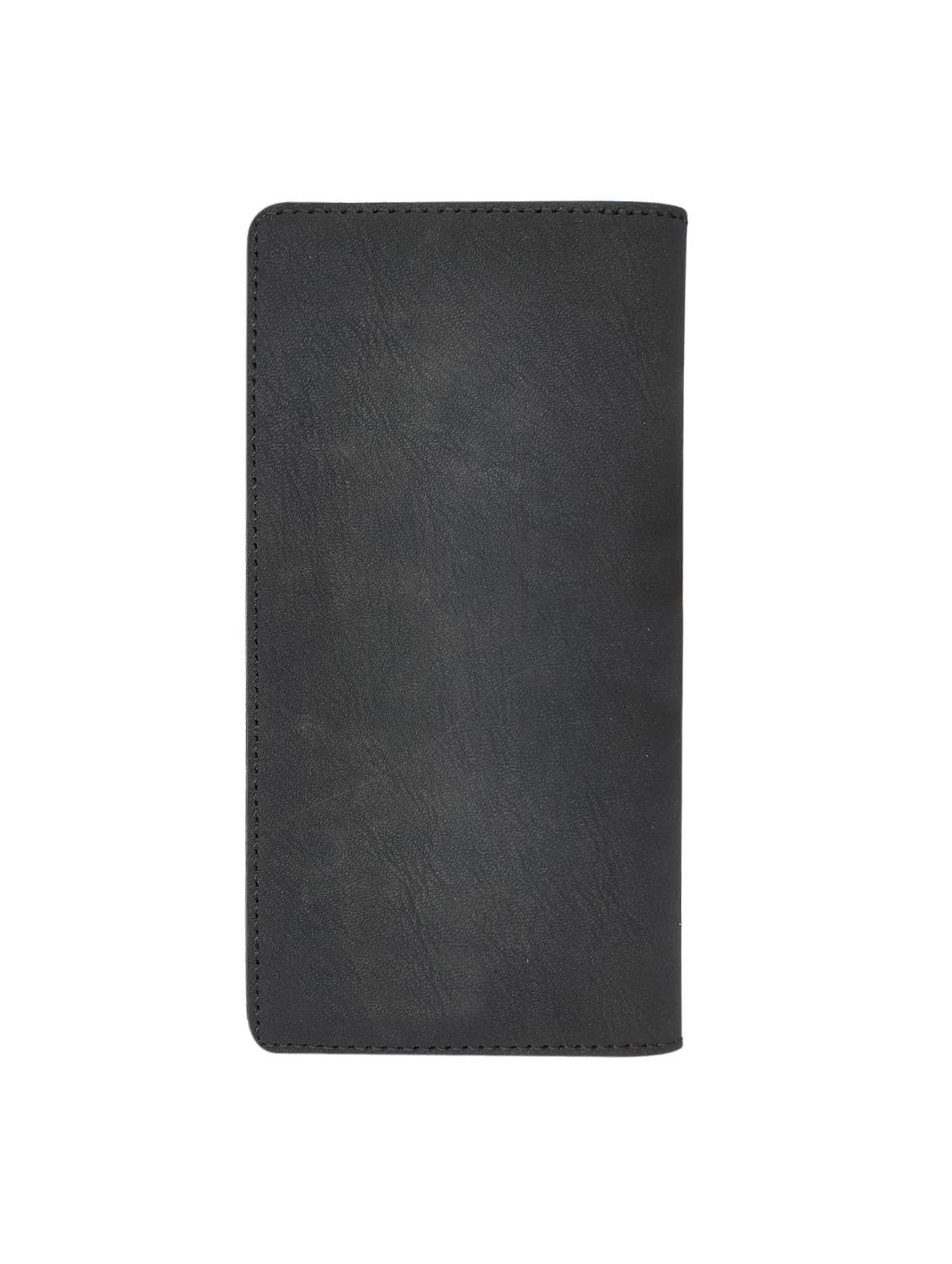 black leatherette wallet - 15796552 - Zoom Image - 2