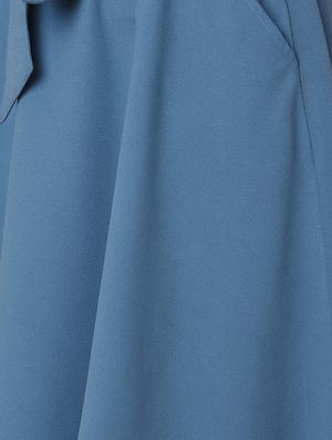 tie-knot waist skater skirt - 15797185 - Standard Image - 5