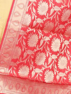 Banarasi chanderi dupatta - 15797282 - Standard Image - 2