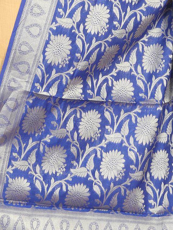 banarasi chanderi dupatta - 15797284 - Zoom Image - 2