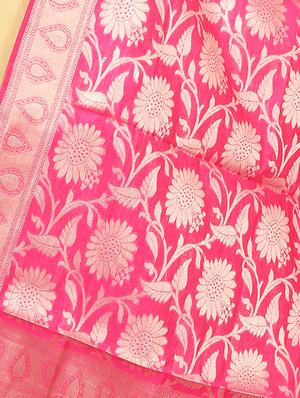 banarasi chanderi dupatta - 15797285 - Standard Image - 2