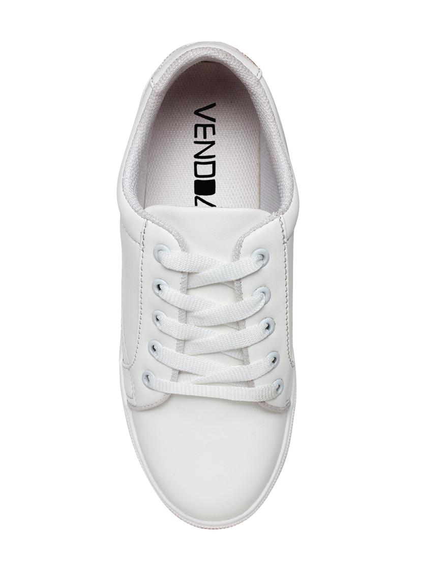 white lace-up sneakers - 15797514 - Zoom Image - 4