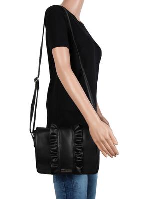 black leatherette (pu) regular sling bag - 15797748 - Standard Image - 5