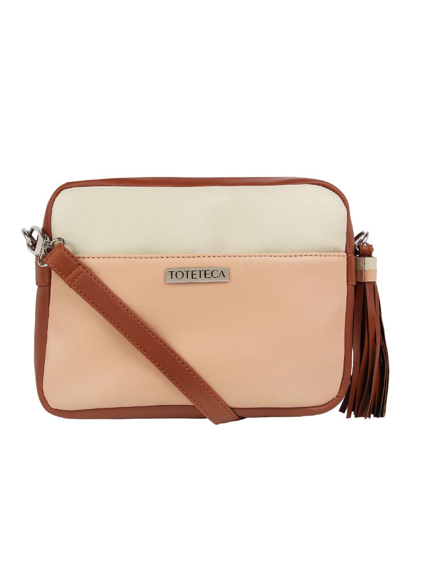 multi colored leatherette (pu) regular sling bag - 15797751 - Zoom Image - 1